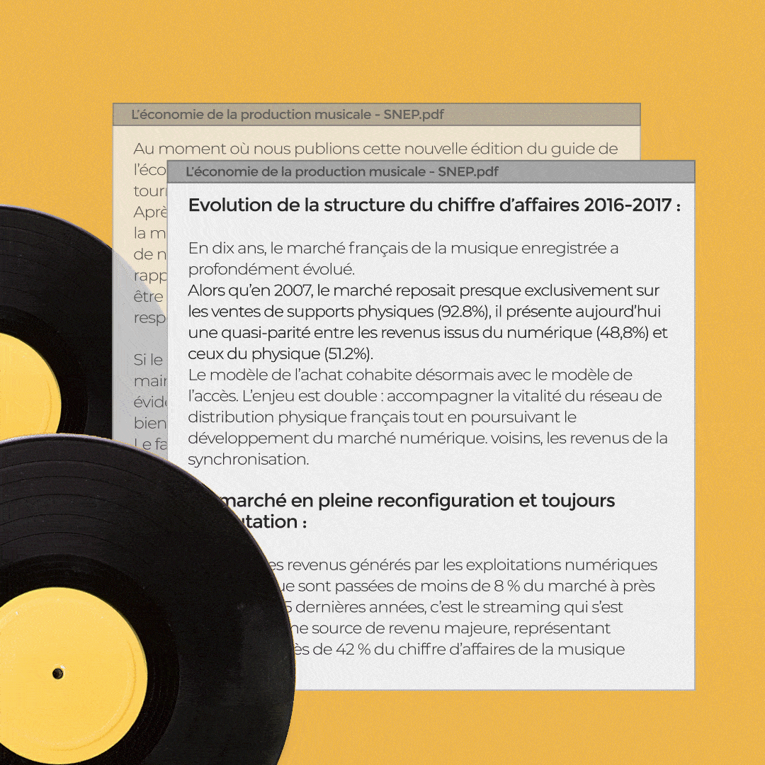 Article sur les vinyls